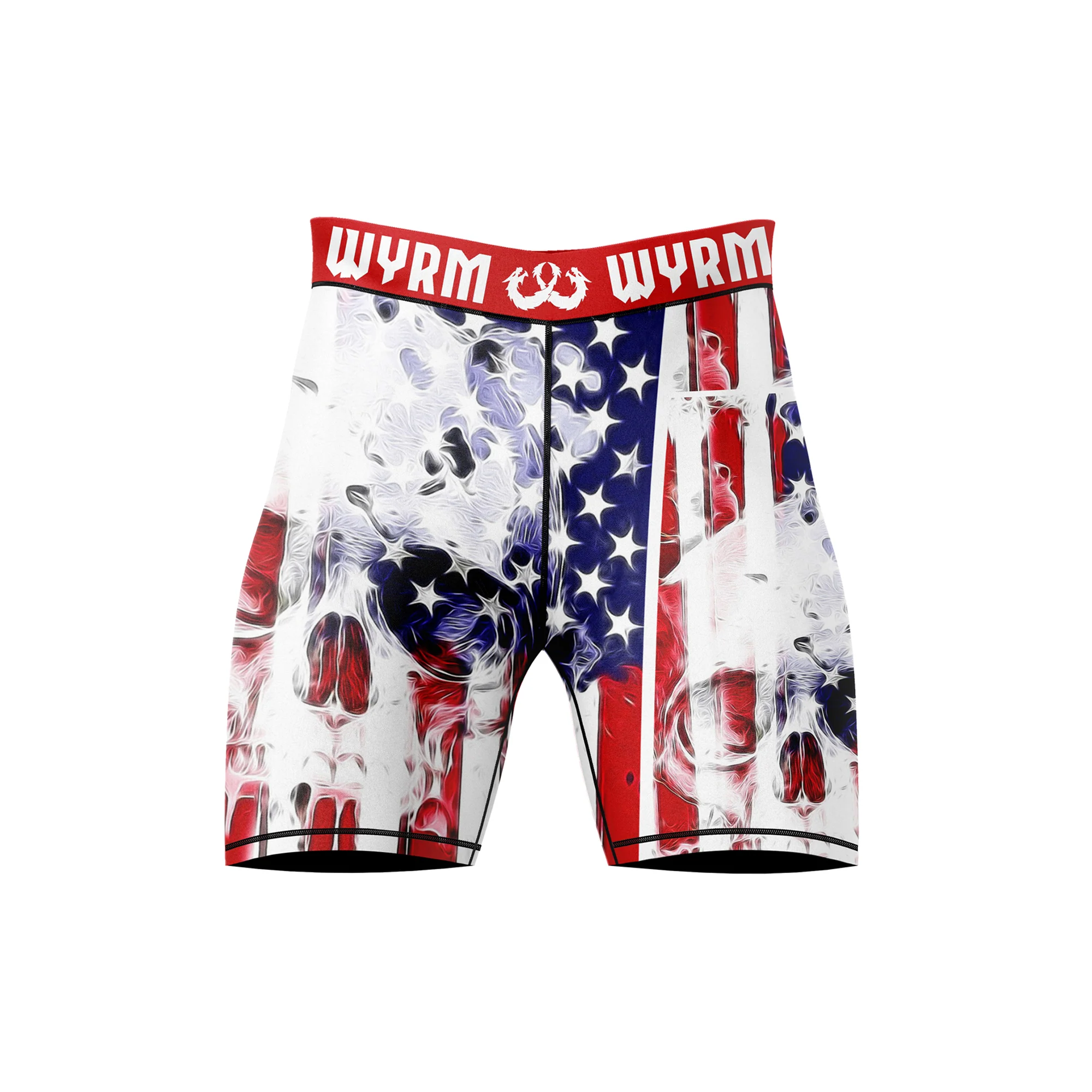 American Patriotic Compression Shorts - Image 2
