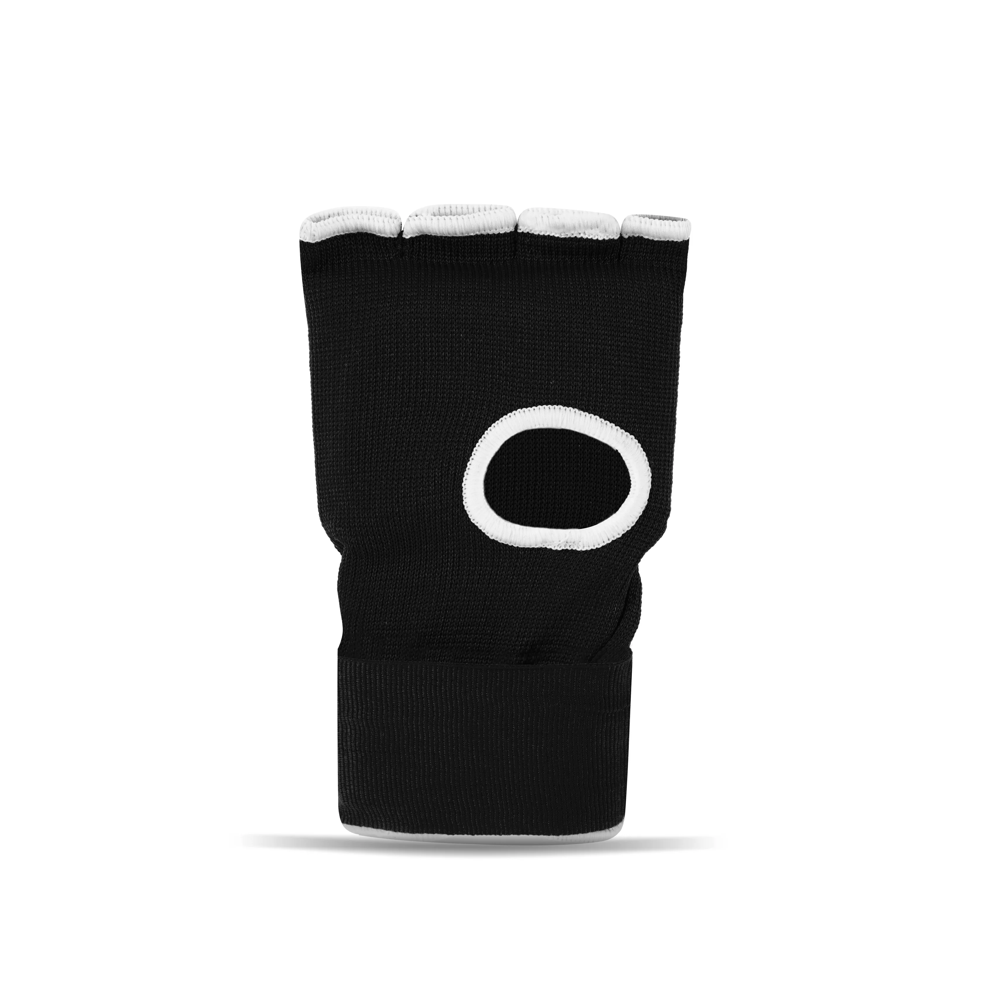 Black Inner Gel Gloves With Strap - Image 4