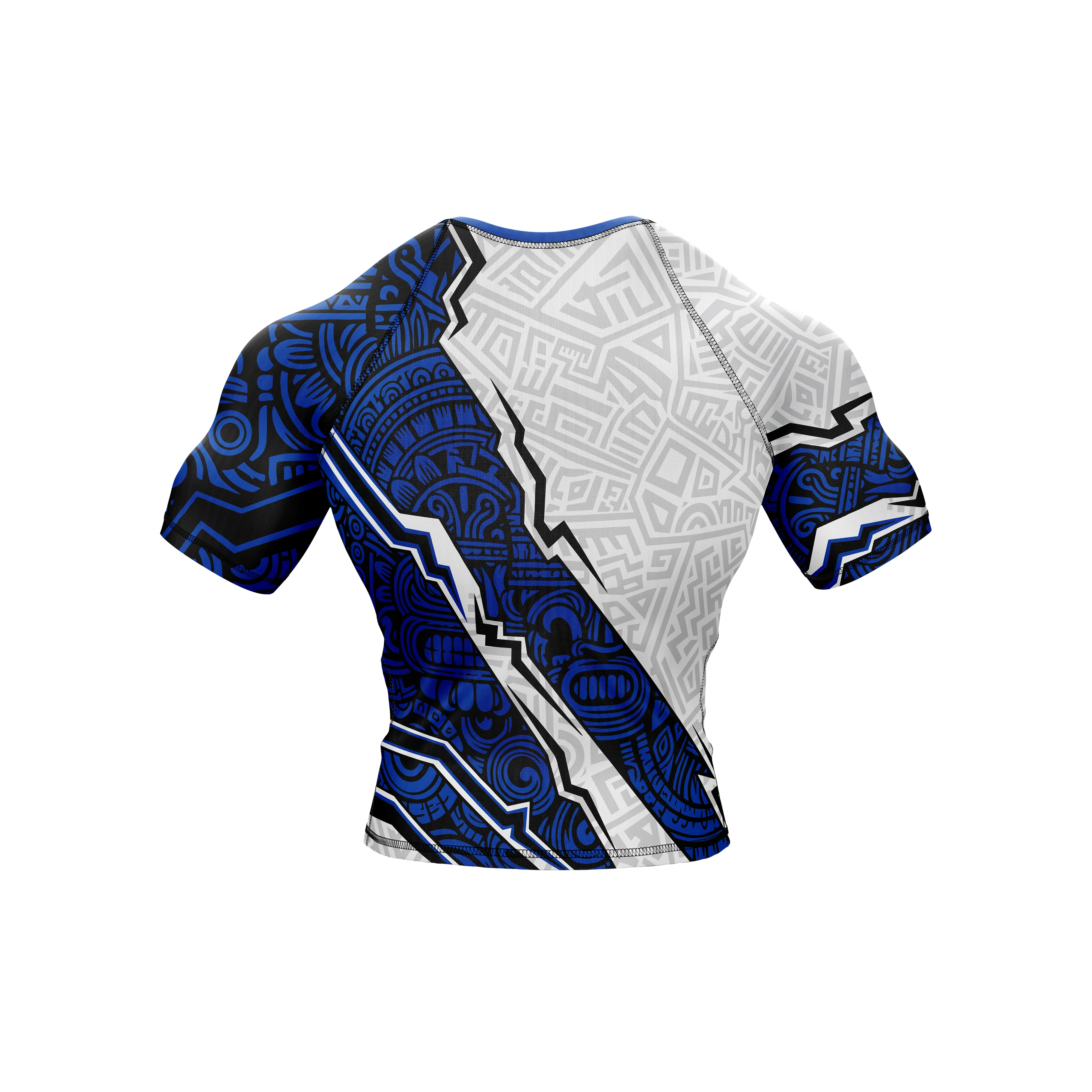 Blue Aztec Guard Compression Top - Image 6