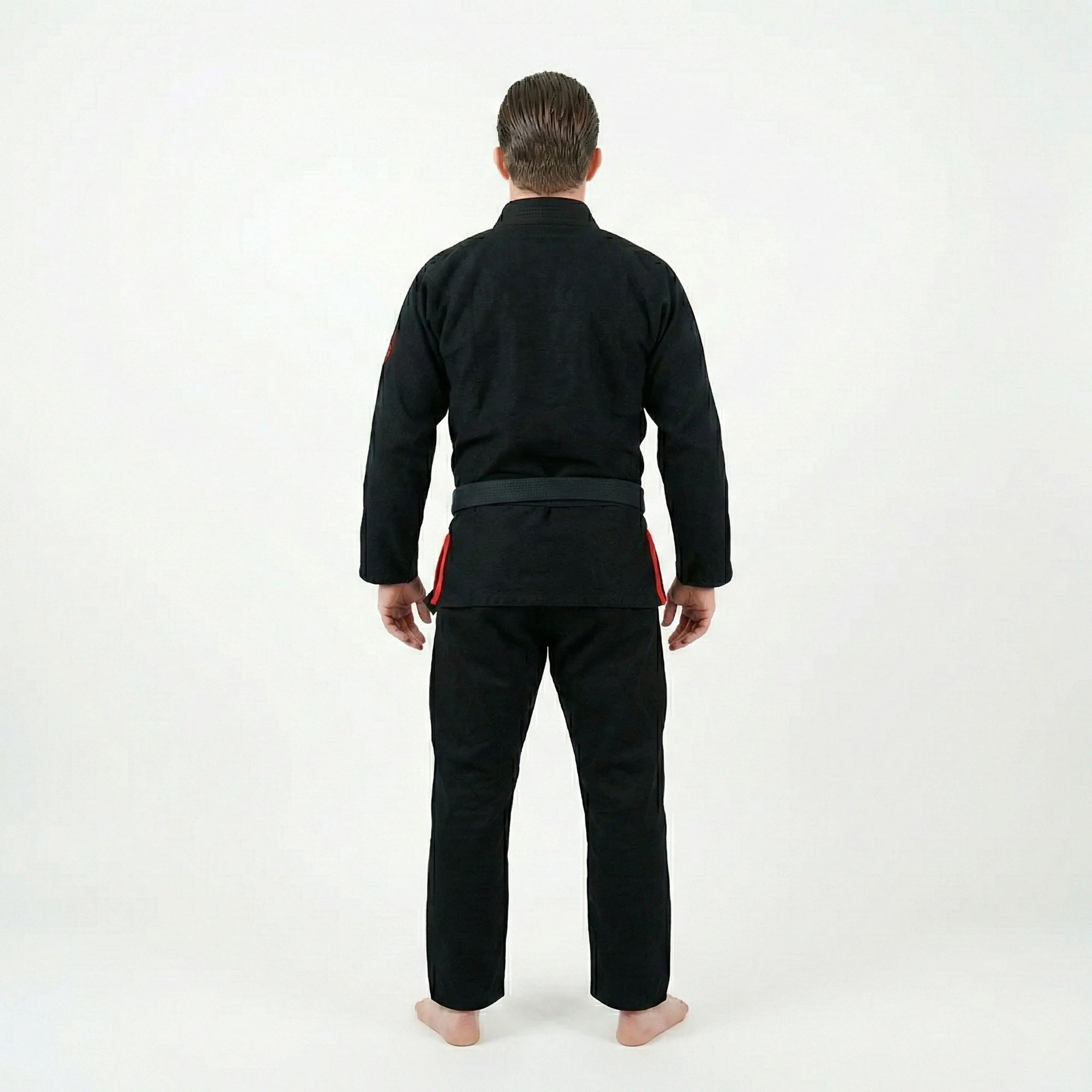 Canadian Black Brazilian Jiu Jitsu Gi With Built-in Rash Guard - Image 4
