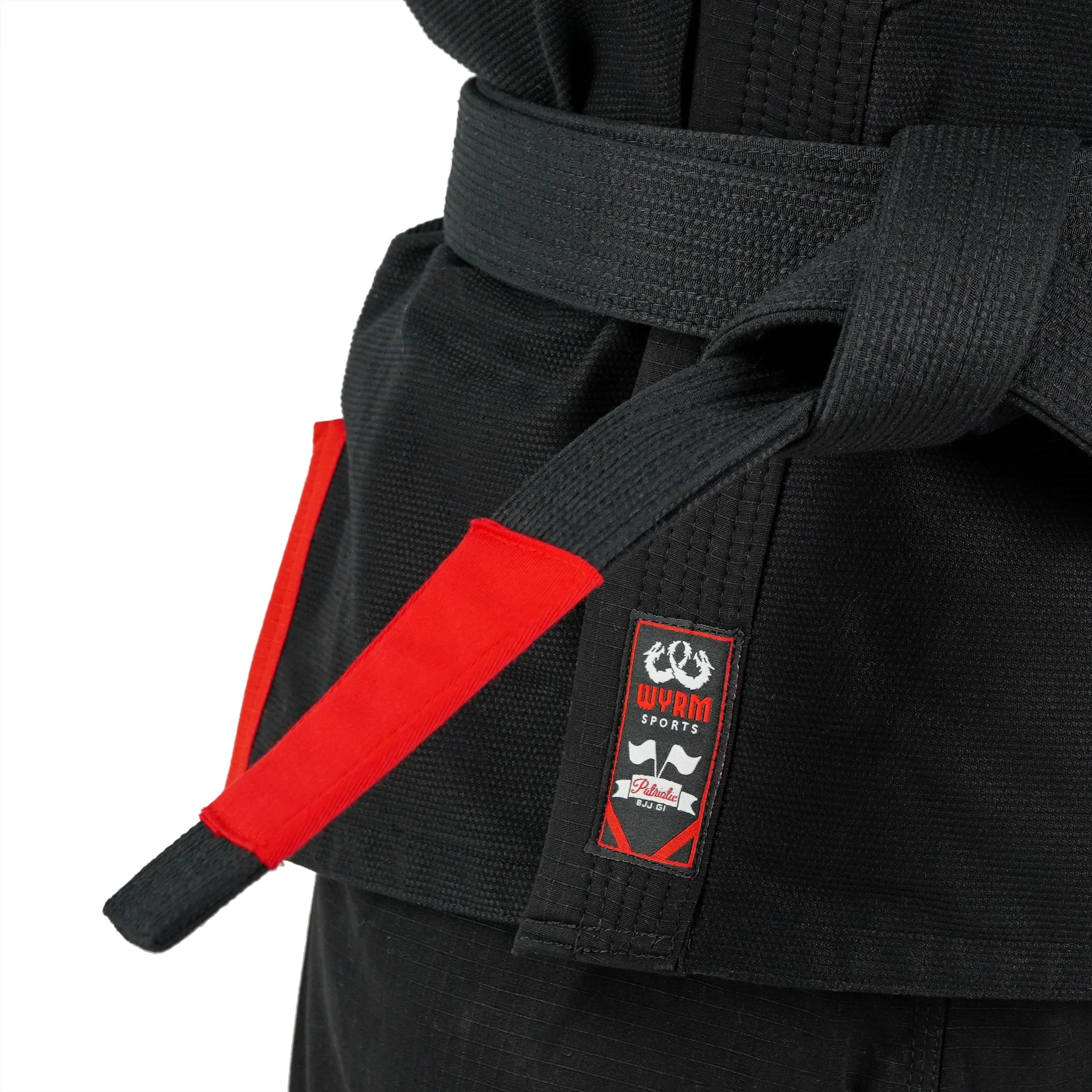 Canadian Black Brazilian Jiu Jitsu Gi With Built-in Rash Guard - Image 5