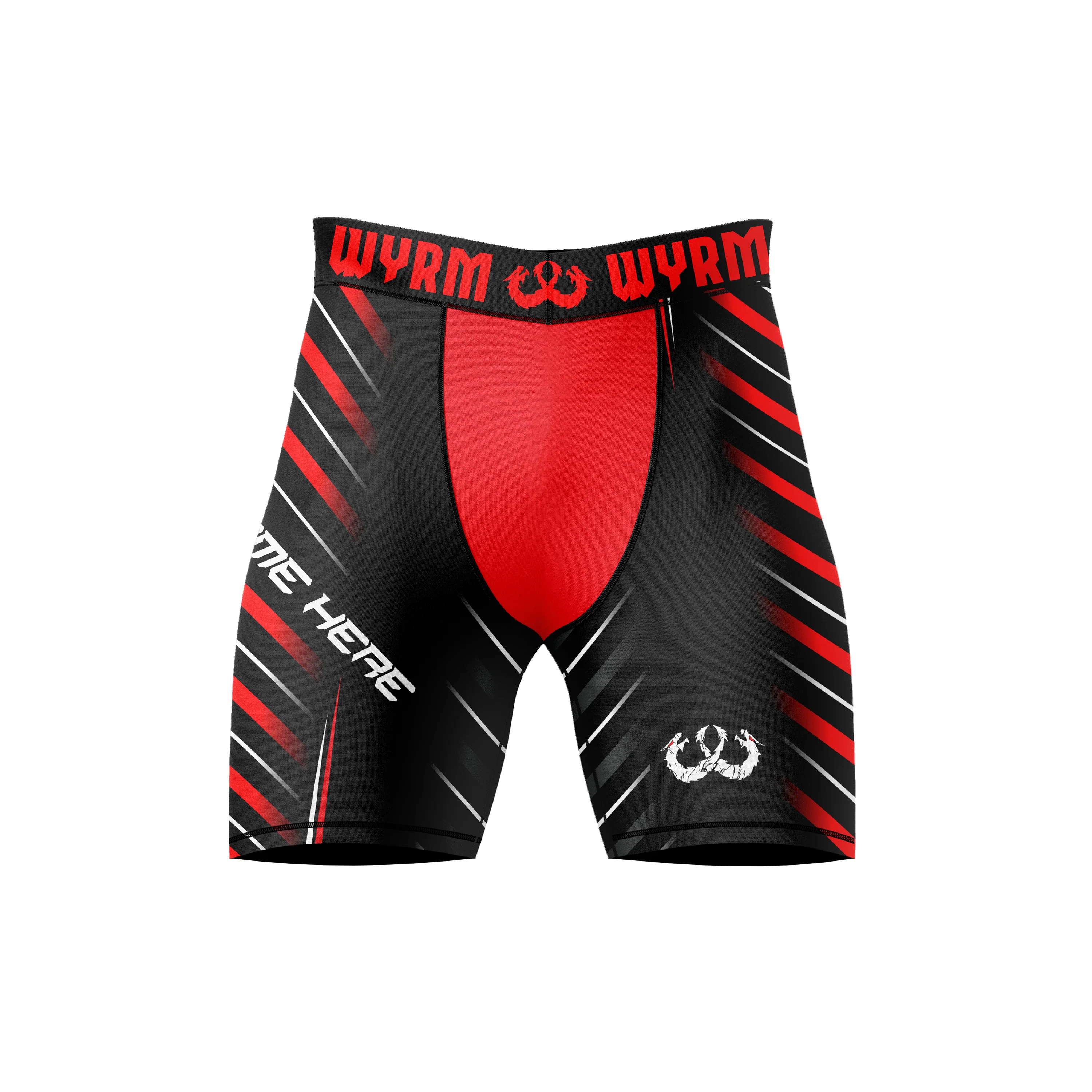 Custom Name Compression Shorts