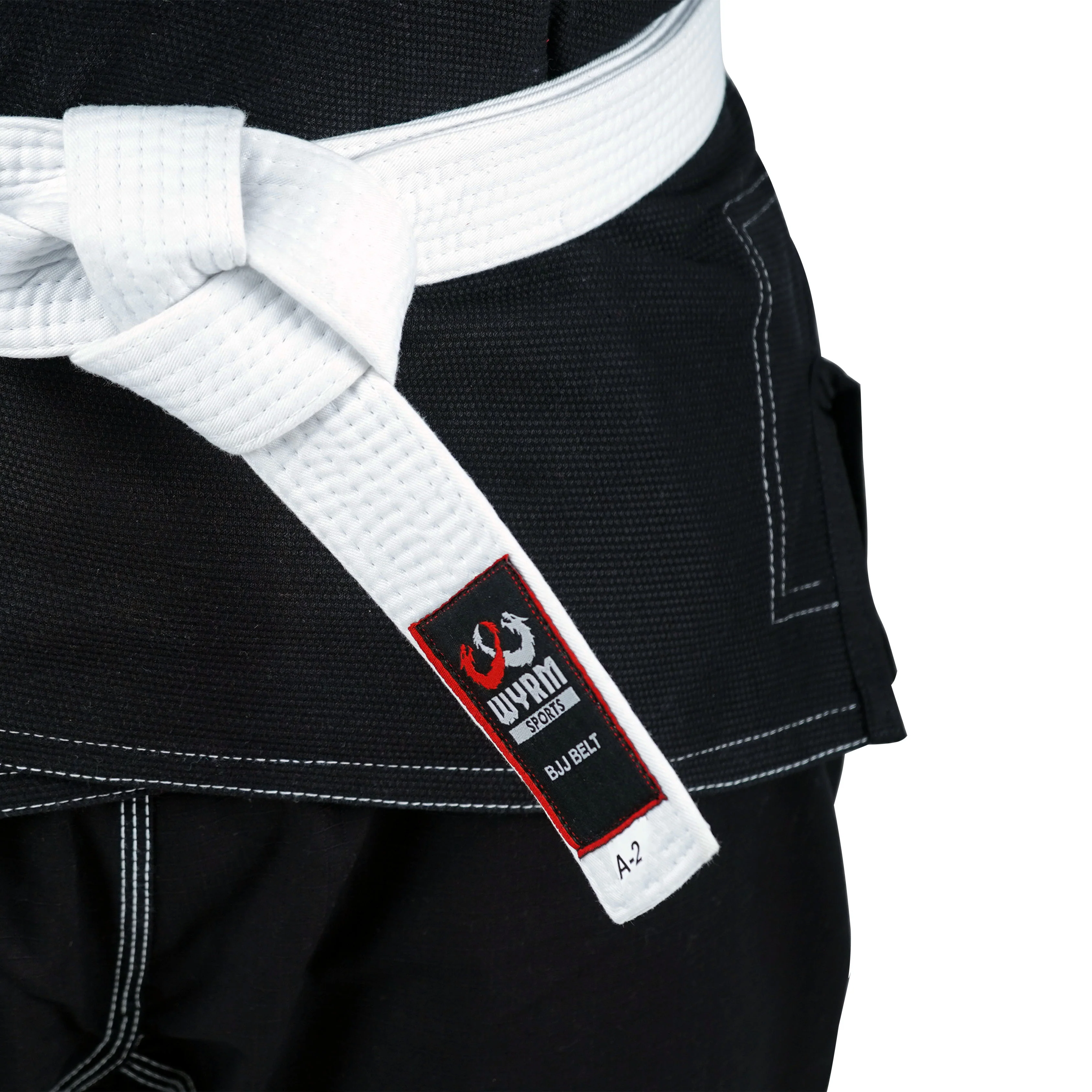 Customized Logo Black Brazilian Jiu Jitsu Gi - Image 5