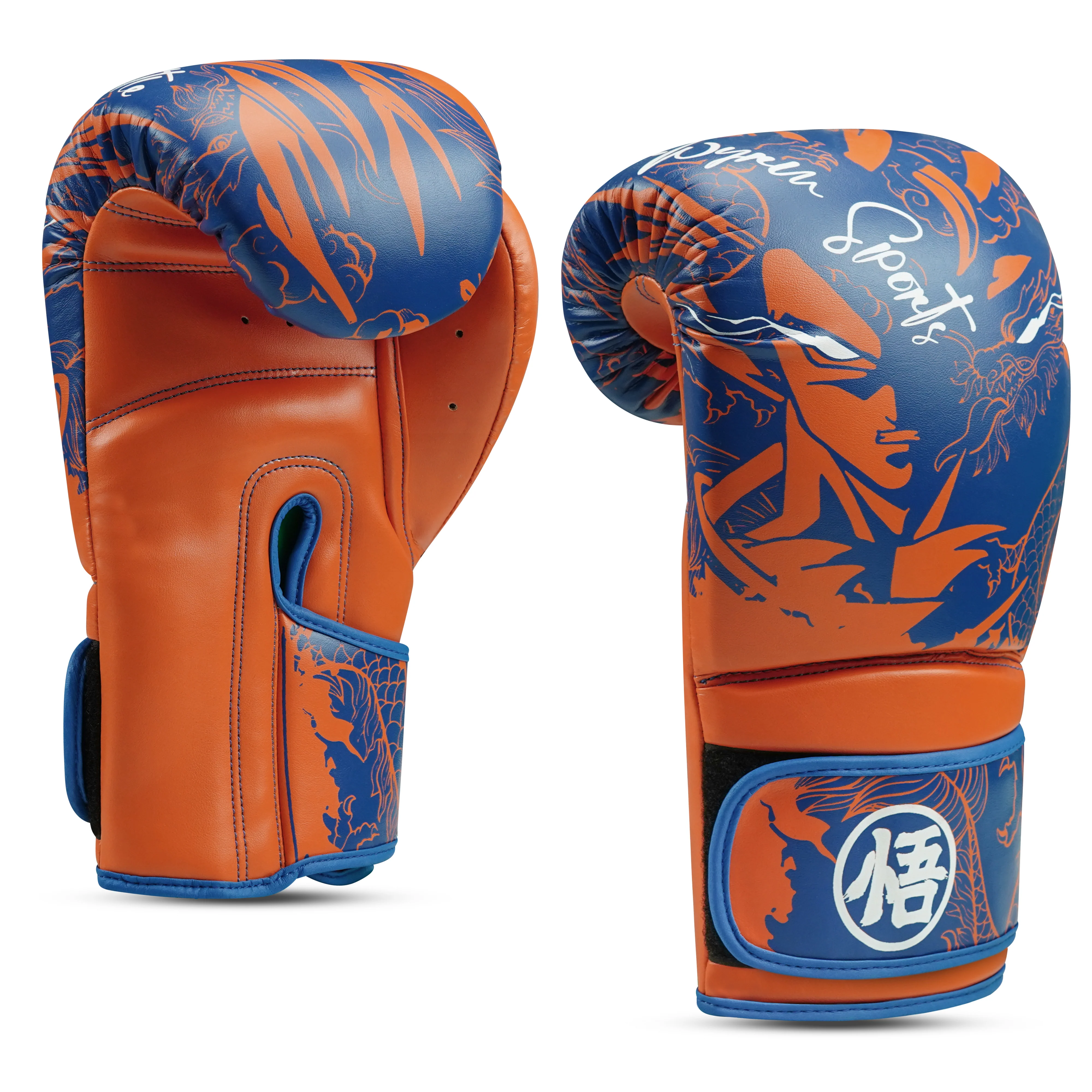 Dragon Hook Leather Boxing Gloves - Image 4