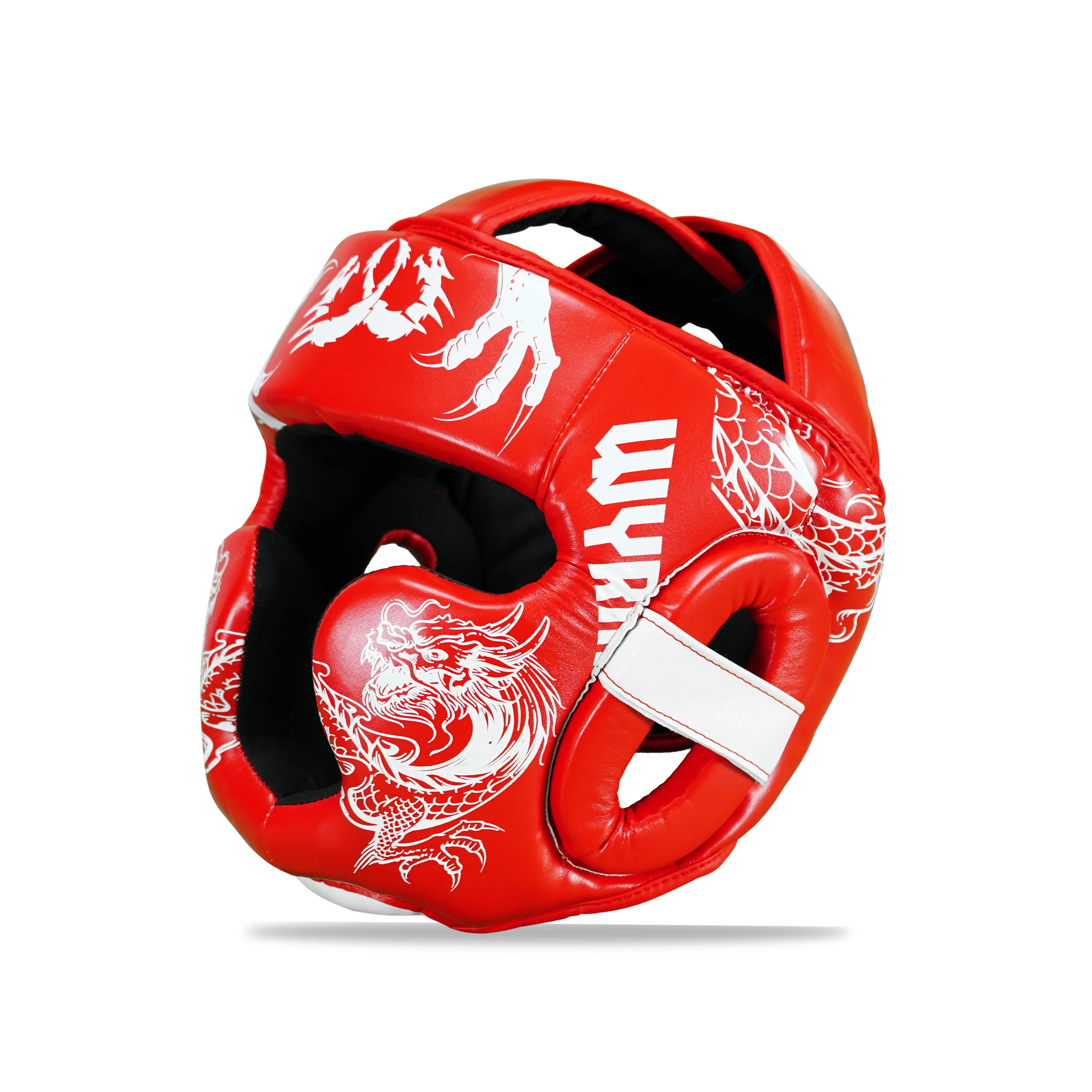 Dragon Red Head Guard - Image 4