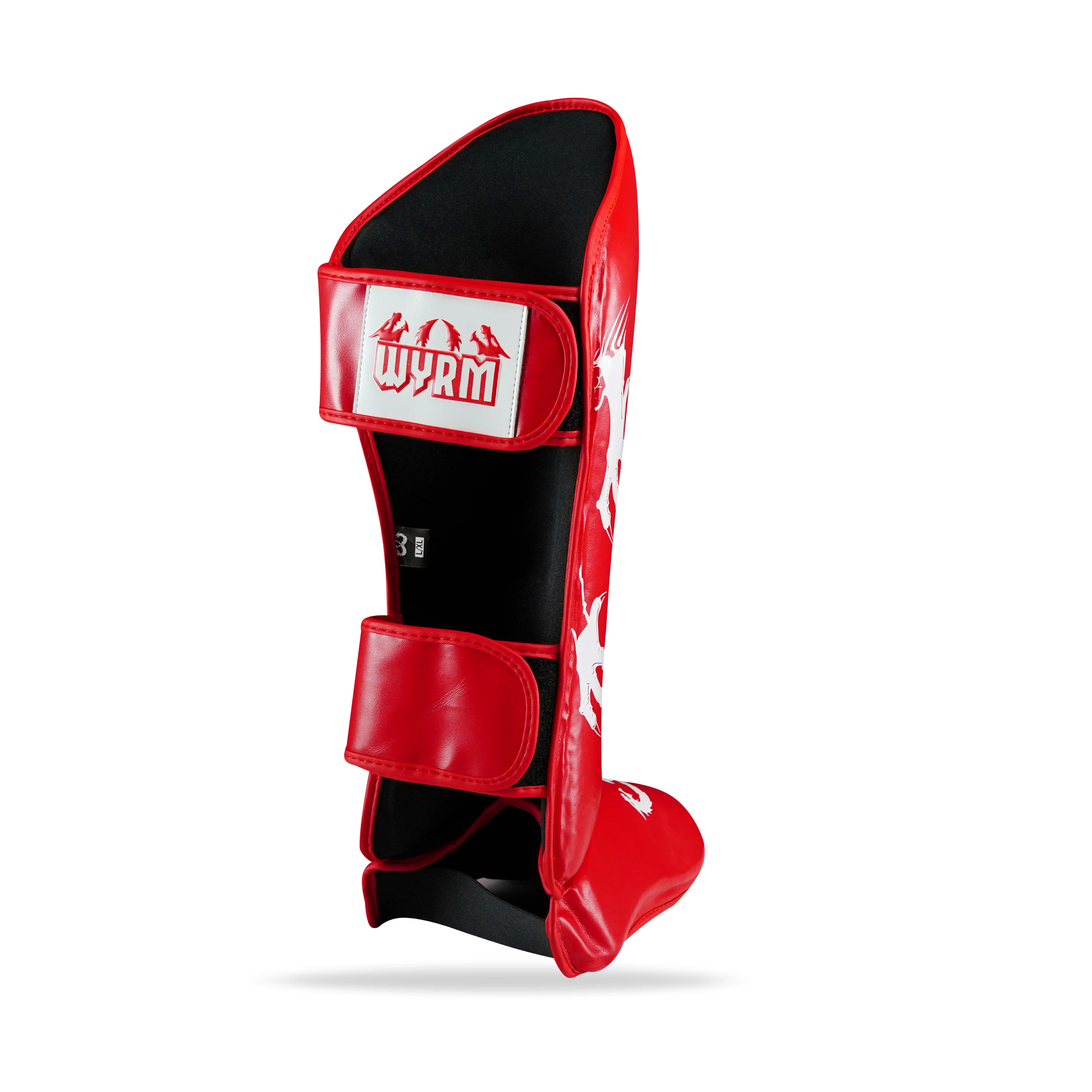 Dragon Red Shin Guards - Image 3