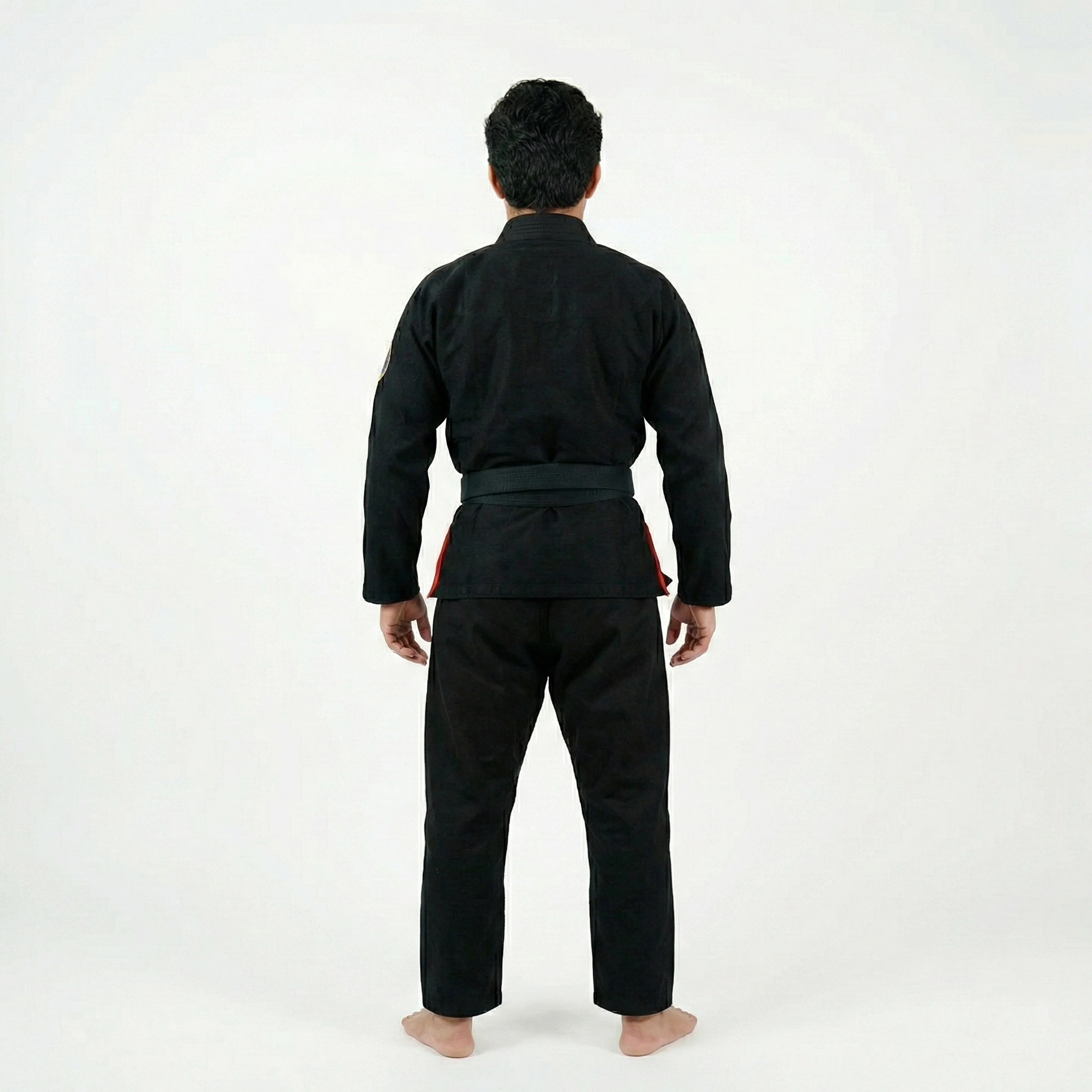 Filipino Black Brazilian Jiu Jitsu Gi With Built-in Rash Guard - Image 4
