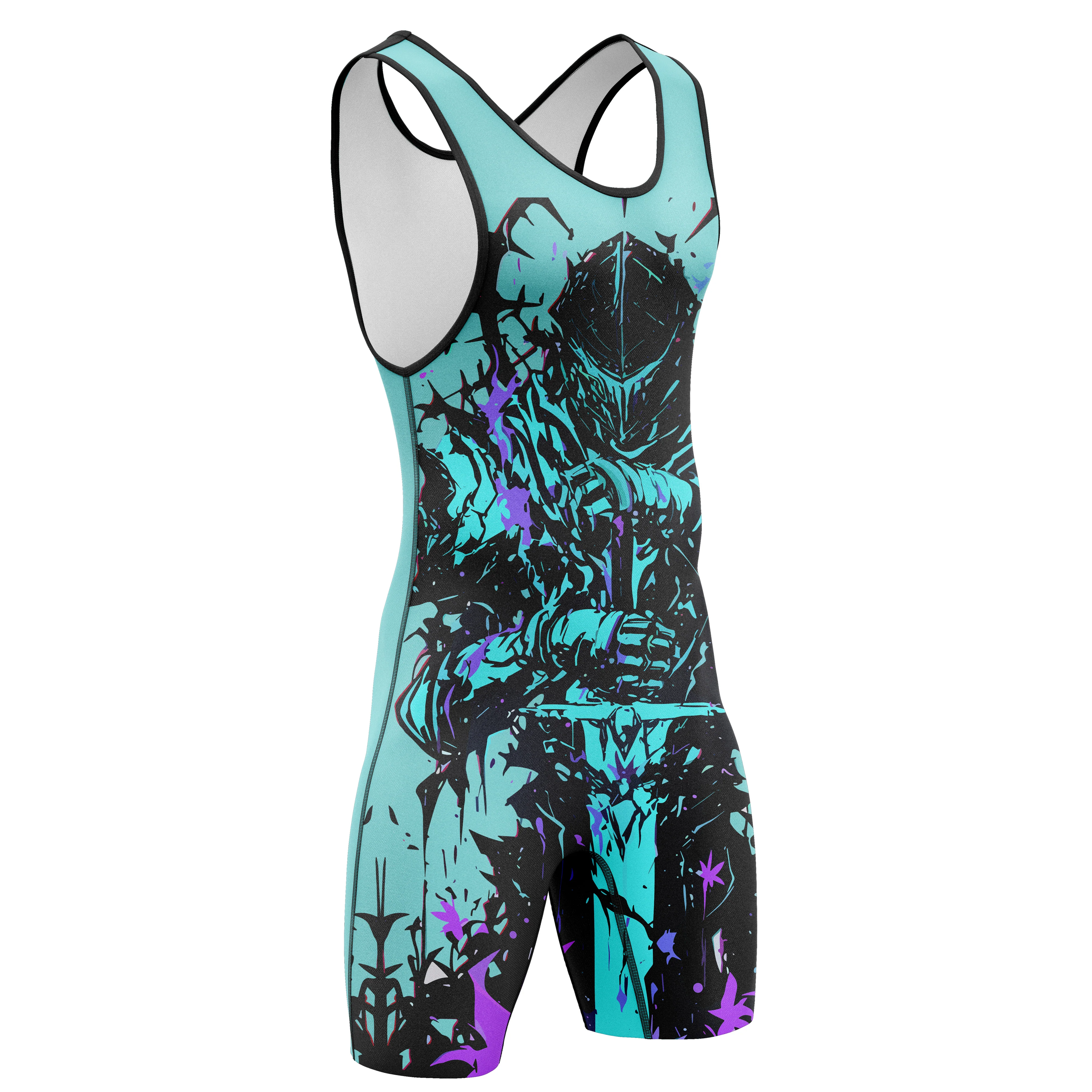 Glacial Grime Wrestling Singlet - Image 2
