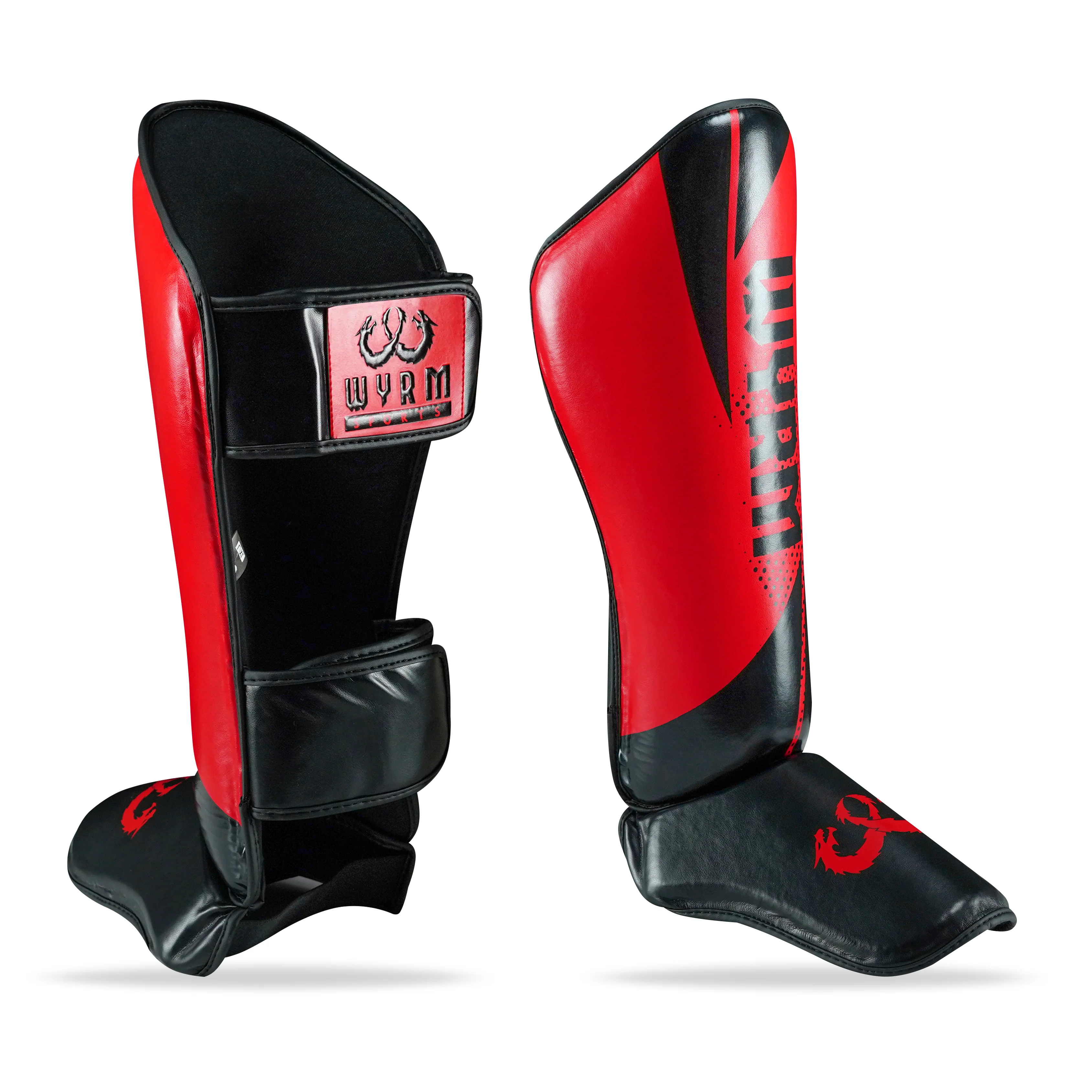 Krusher Red Shin Guards - Image 4