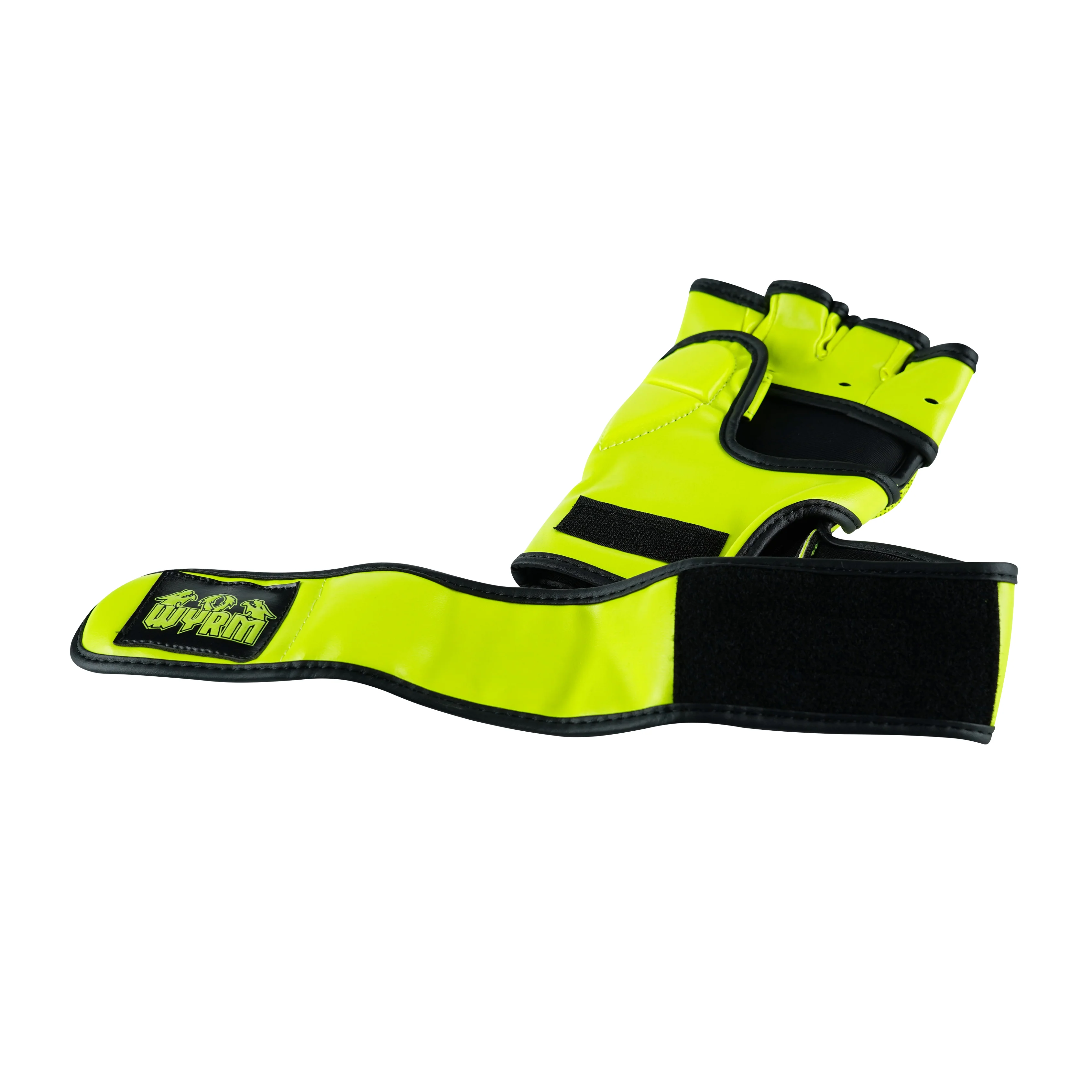 Krusher Yellow MMA Fight Gloves - Image 7