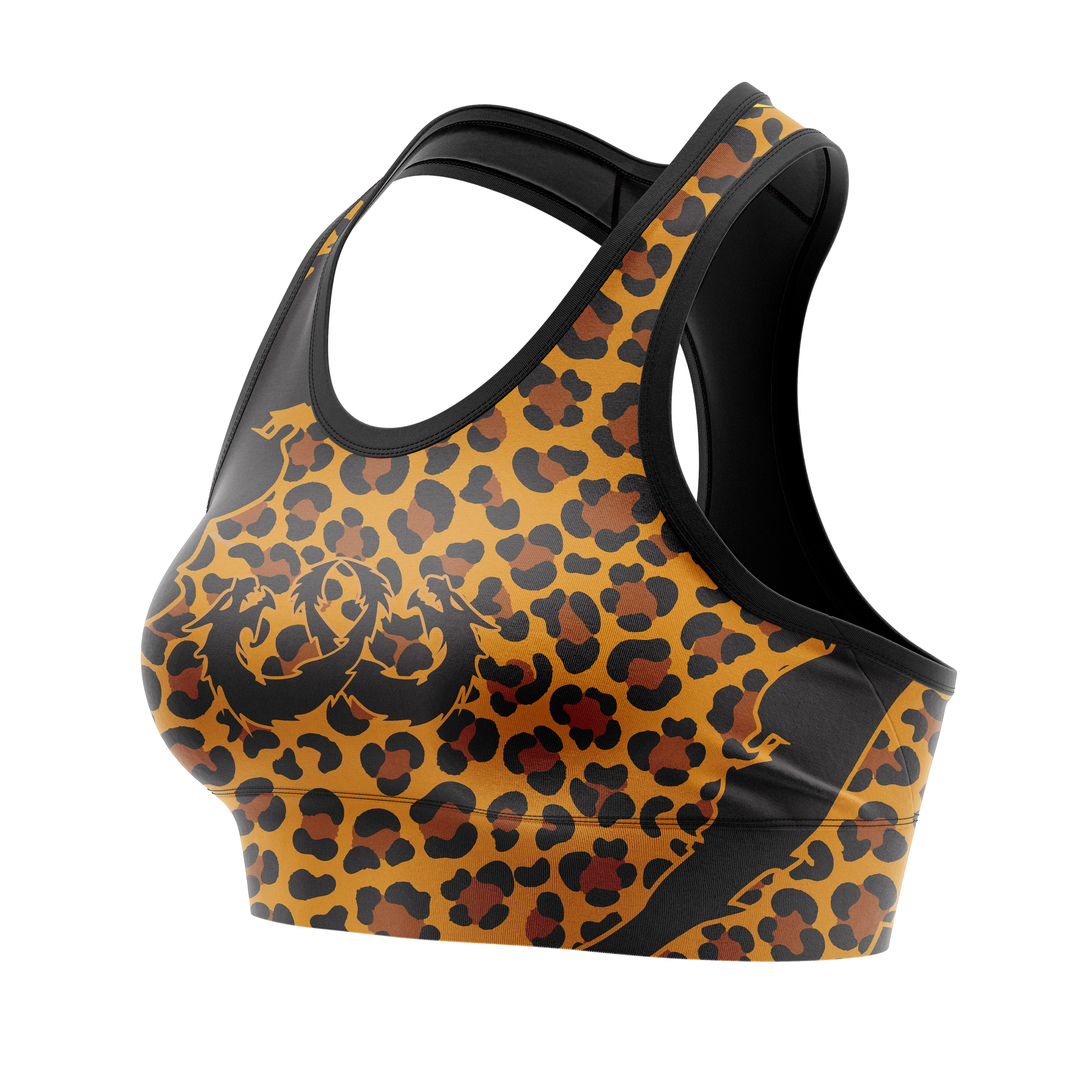 Leopard Women Sports Bra - Image 2