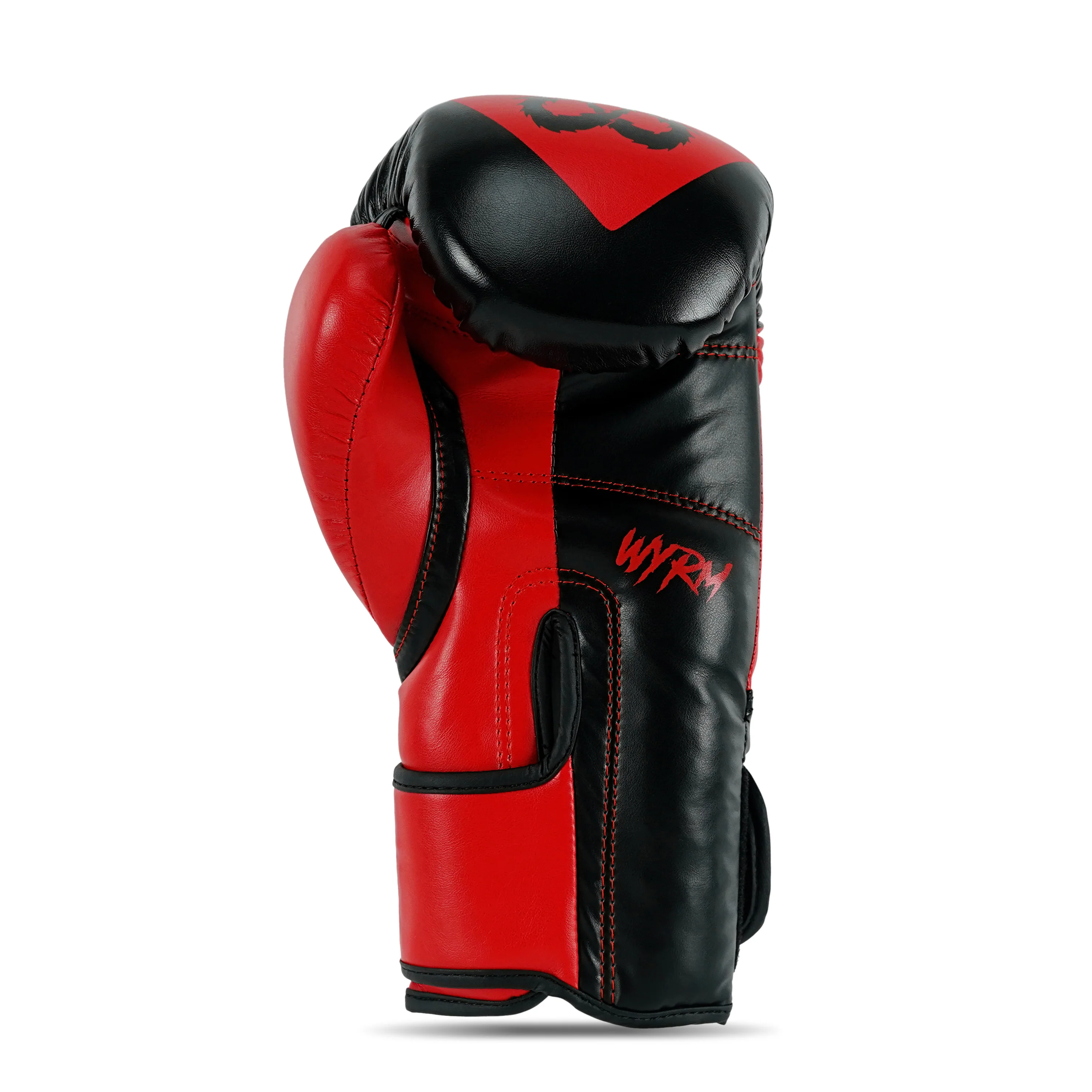 Matador Red/Black Leather Boxing Gloves - Image 4