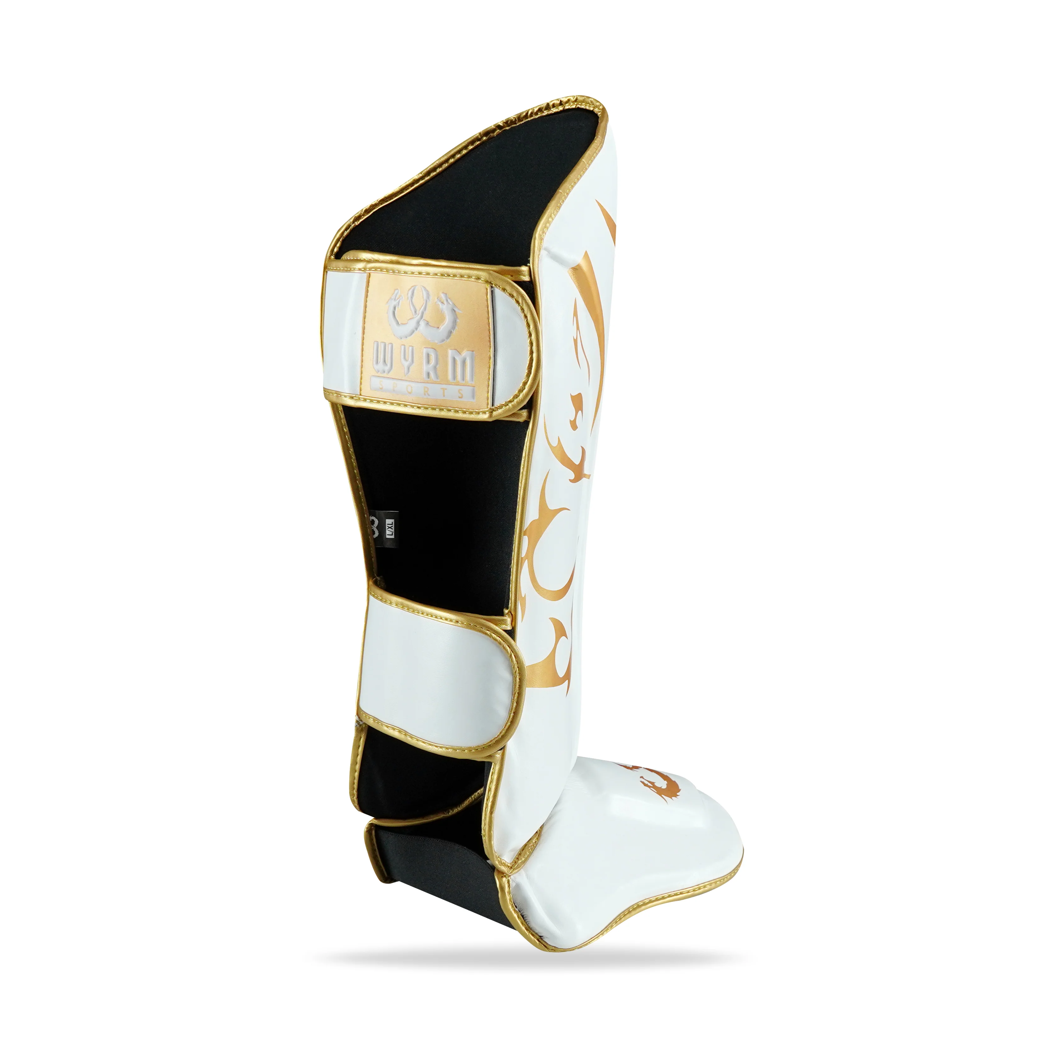 Canelo White Shin Guards - Image 3