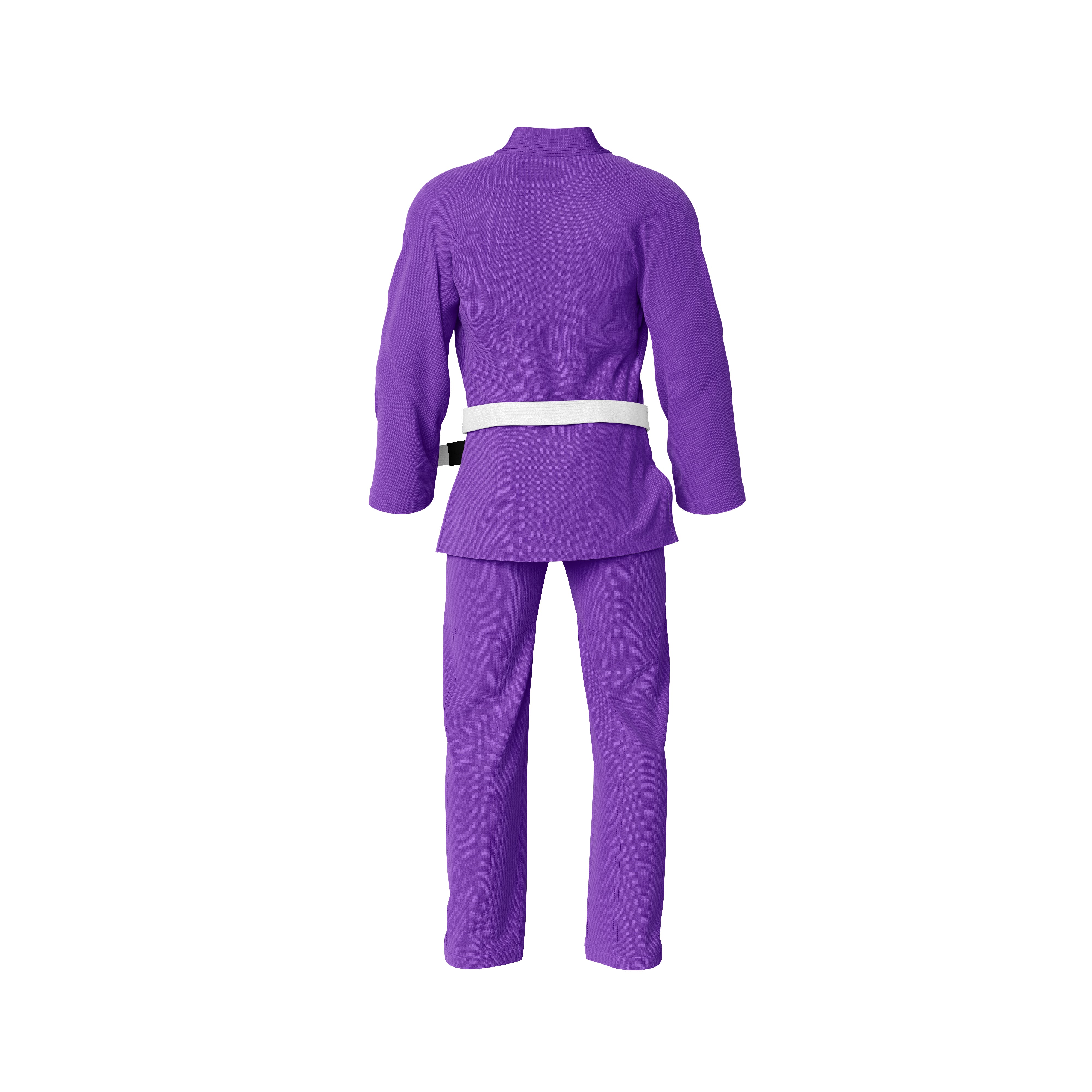 Plain Purple Brazilian Jiu Jitsu Gi - Image 5