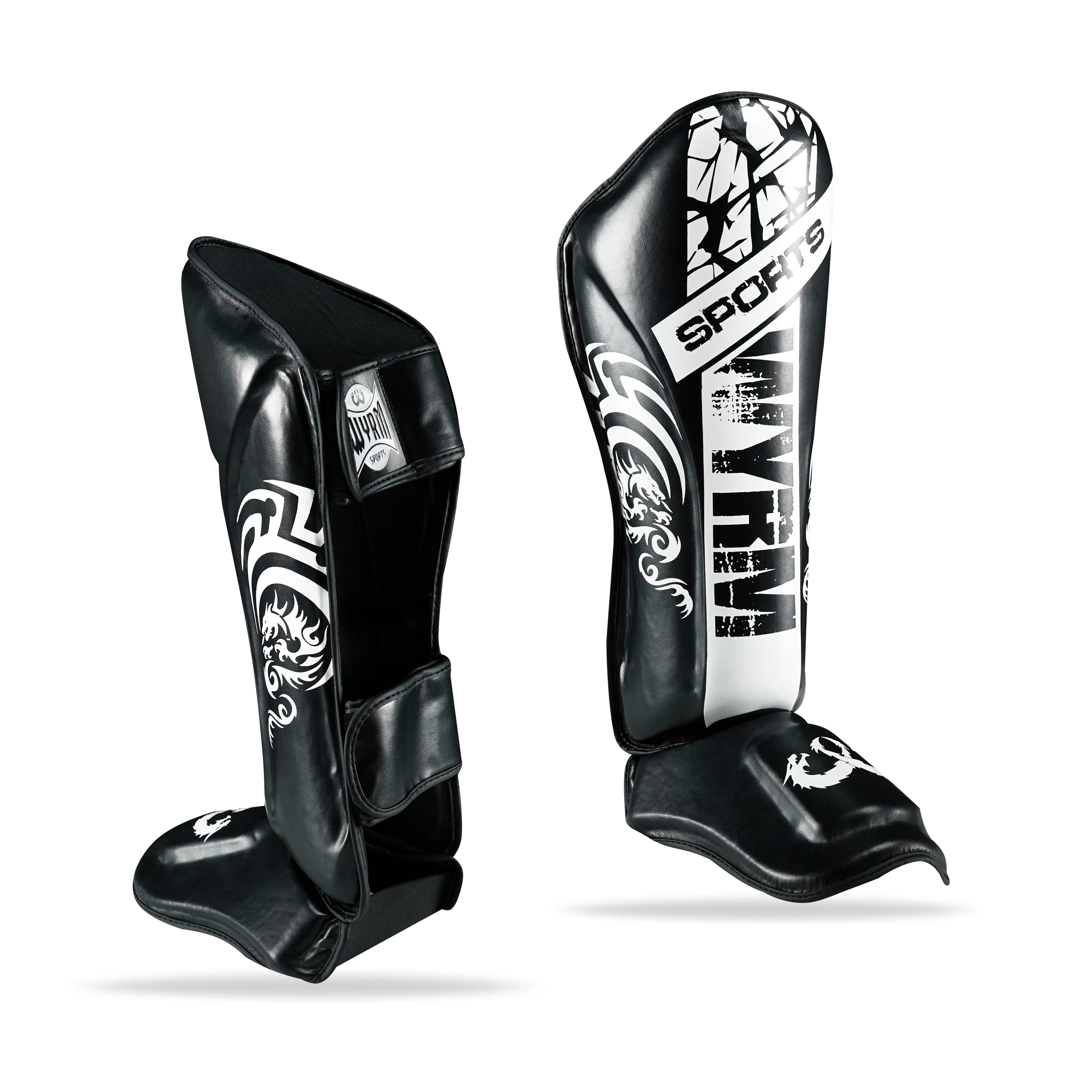 Pounder Black Shin Guards - Image 4