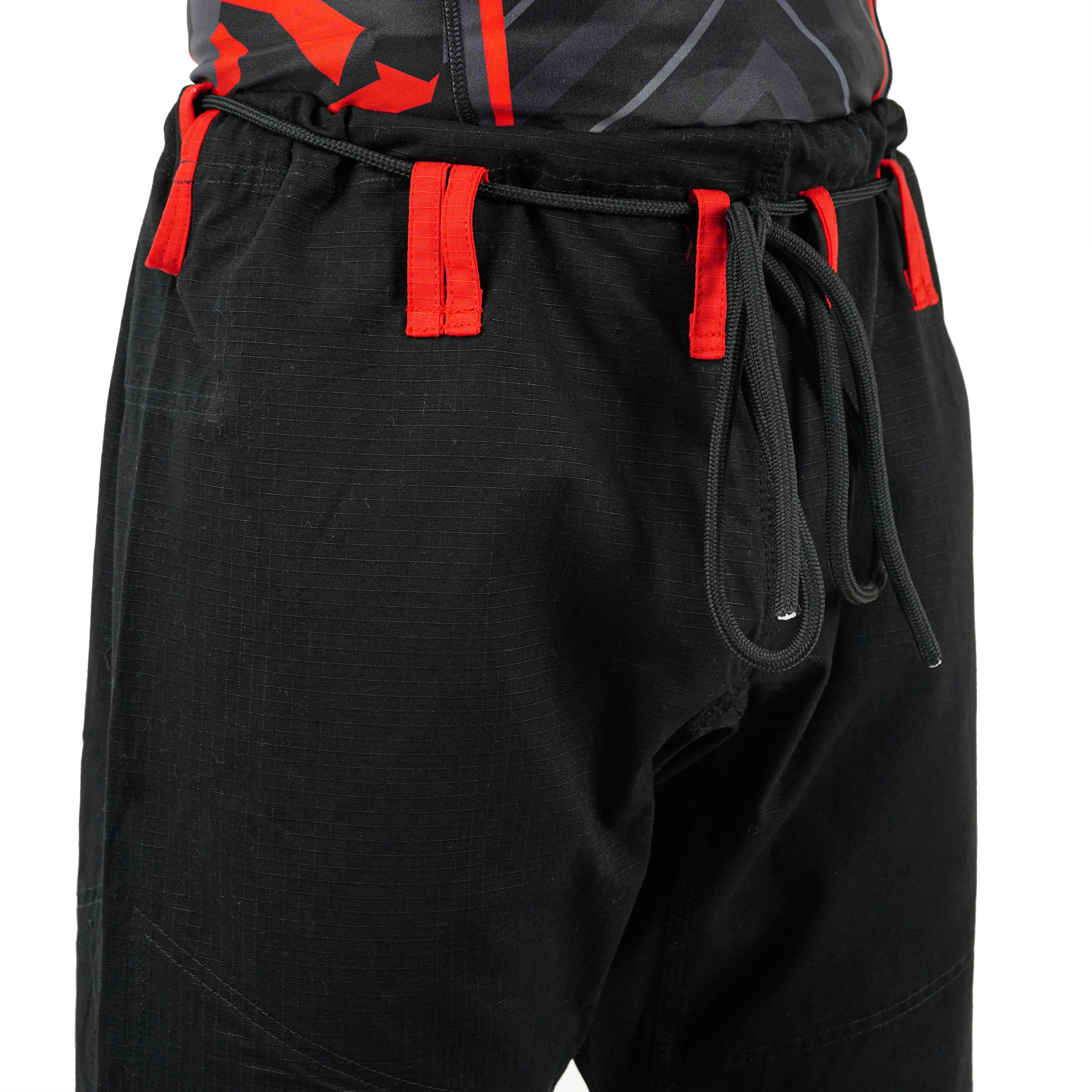 Puerto Rican Black Brazilian Jiu Jitsu Gi With Built-in Rash Guard - Image 6