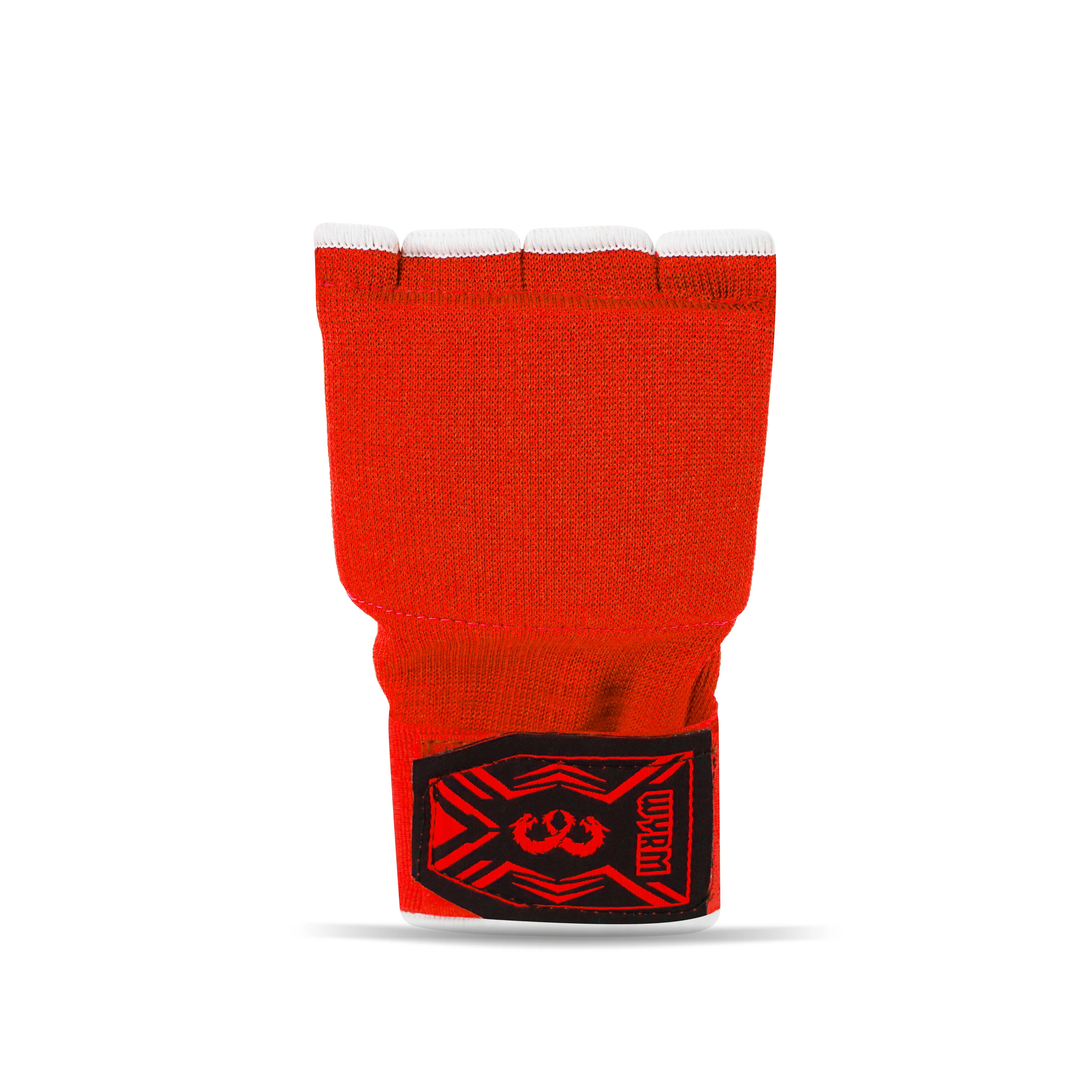 Red Inner Gel Gloves With Strap - Image 3