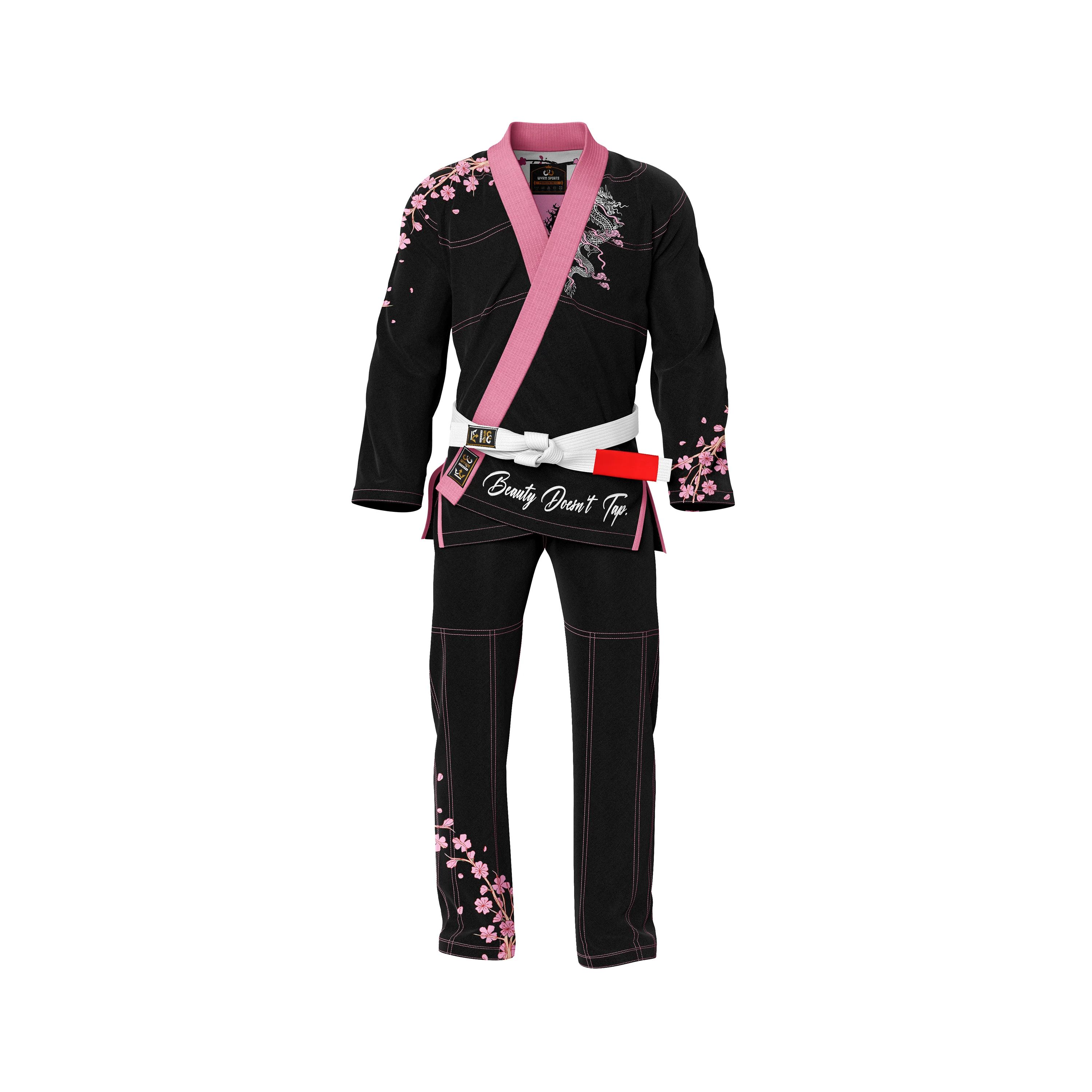Sakura Sweep Sublimation Brazilian Jiu Jitsu Gi - Image 3