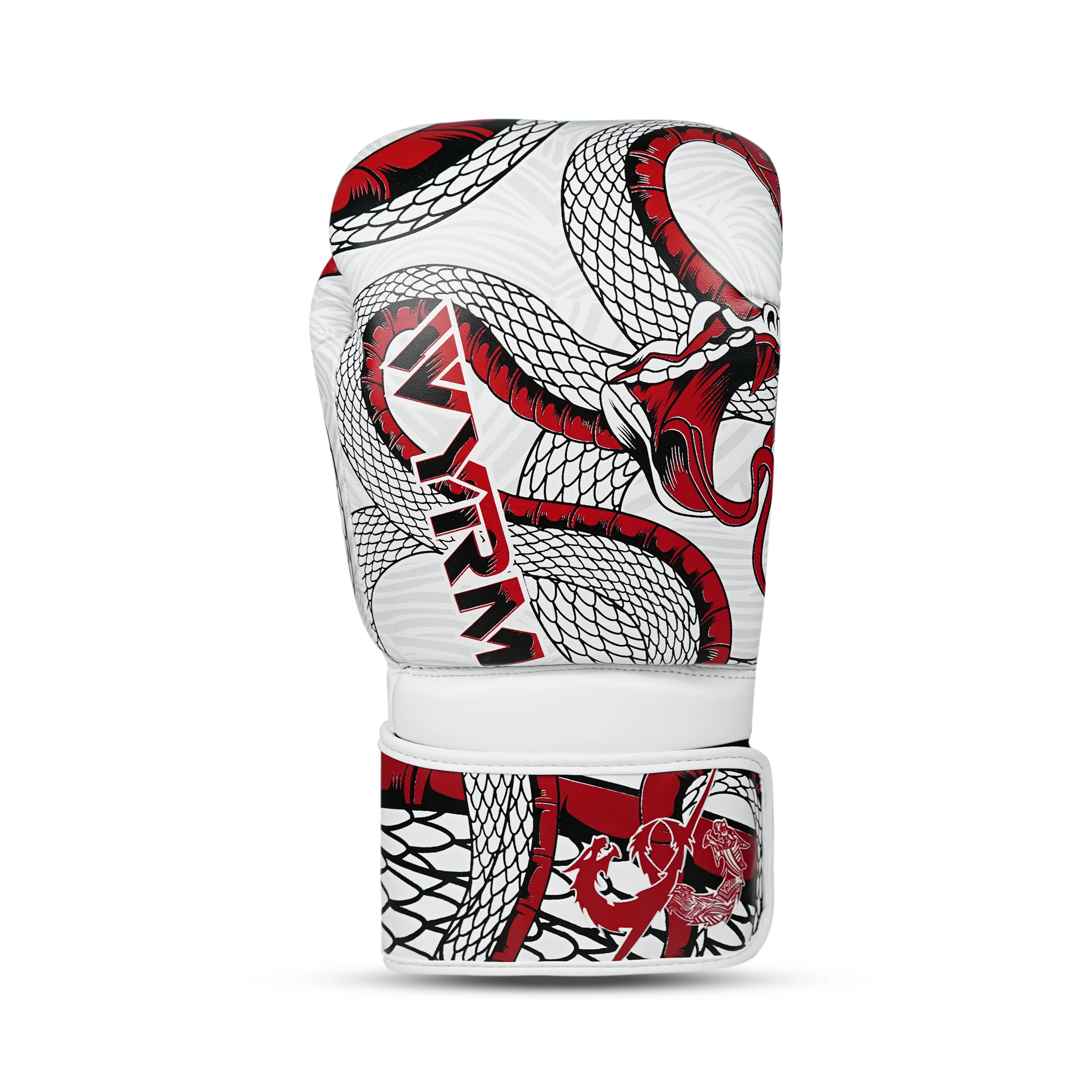Viper Hook Leather Boxing Gloves - Image 5