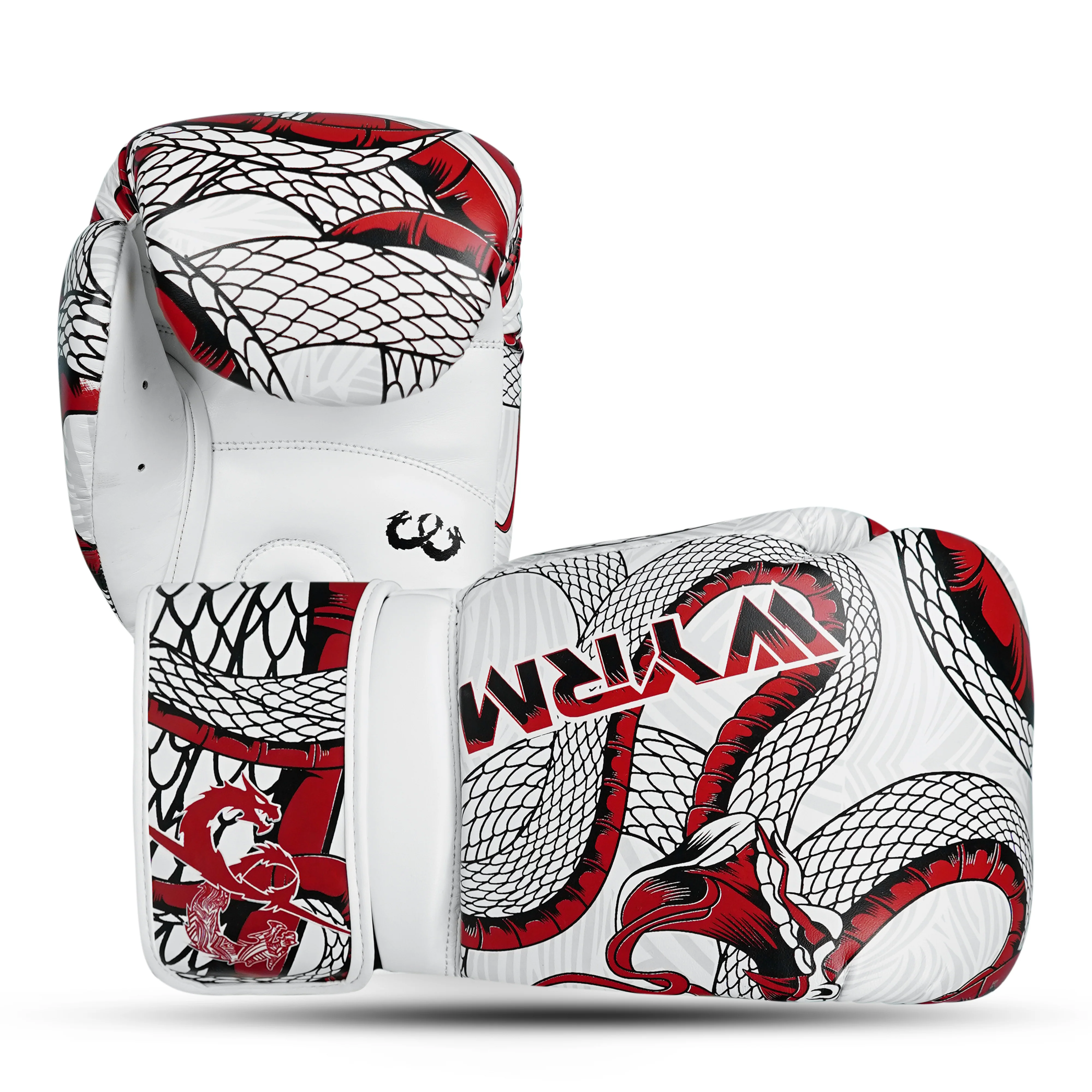 Viper Hook Leather Boxing Gloves - Image 7