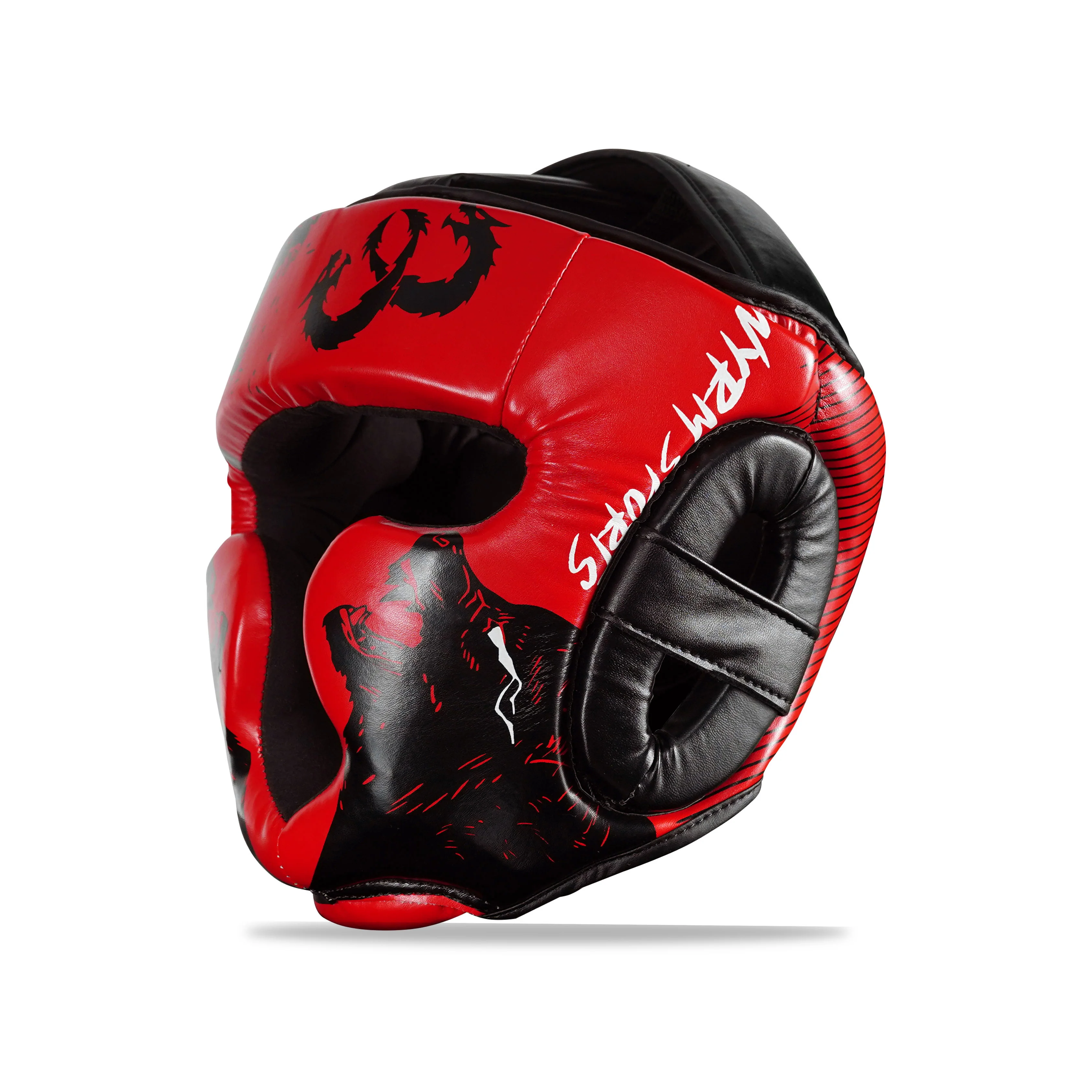 Wolf Red Head Guard - Image 4