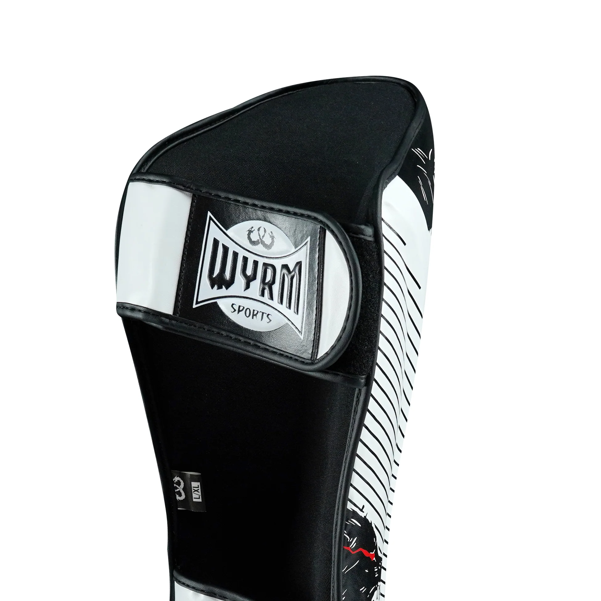 Wolf White Shin Guards - Image 5