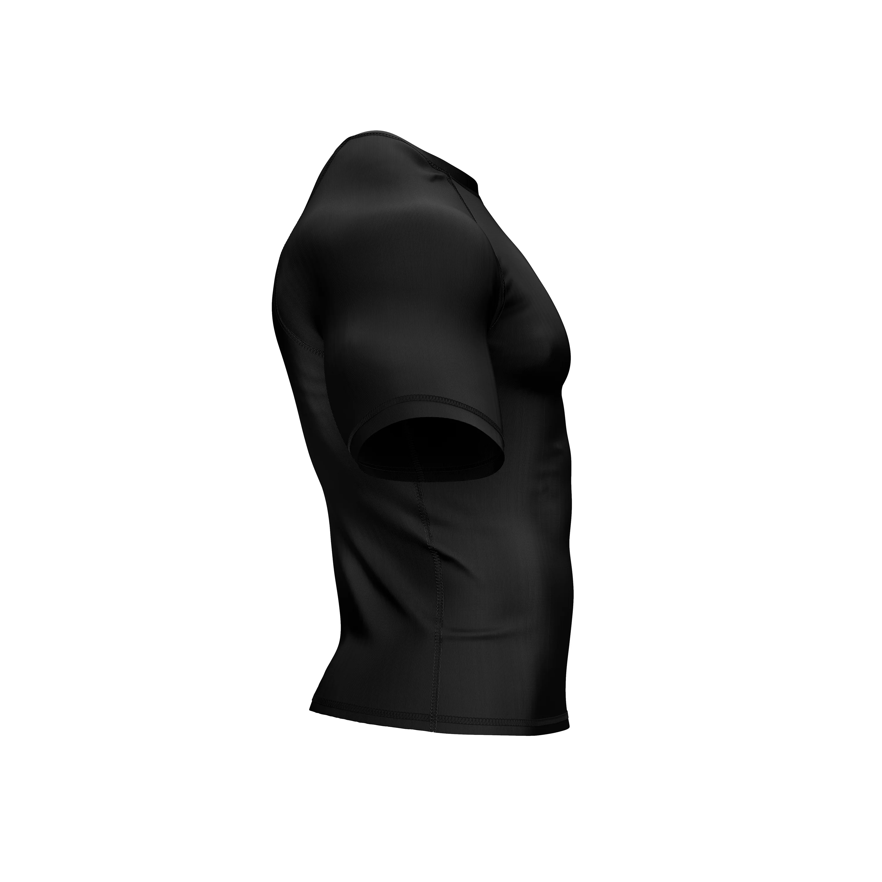 WYRM Basic Black Compression Top - Image 10