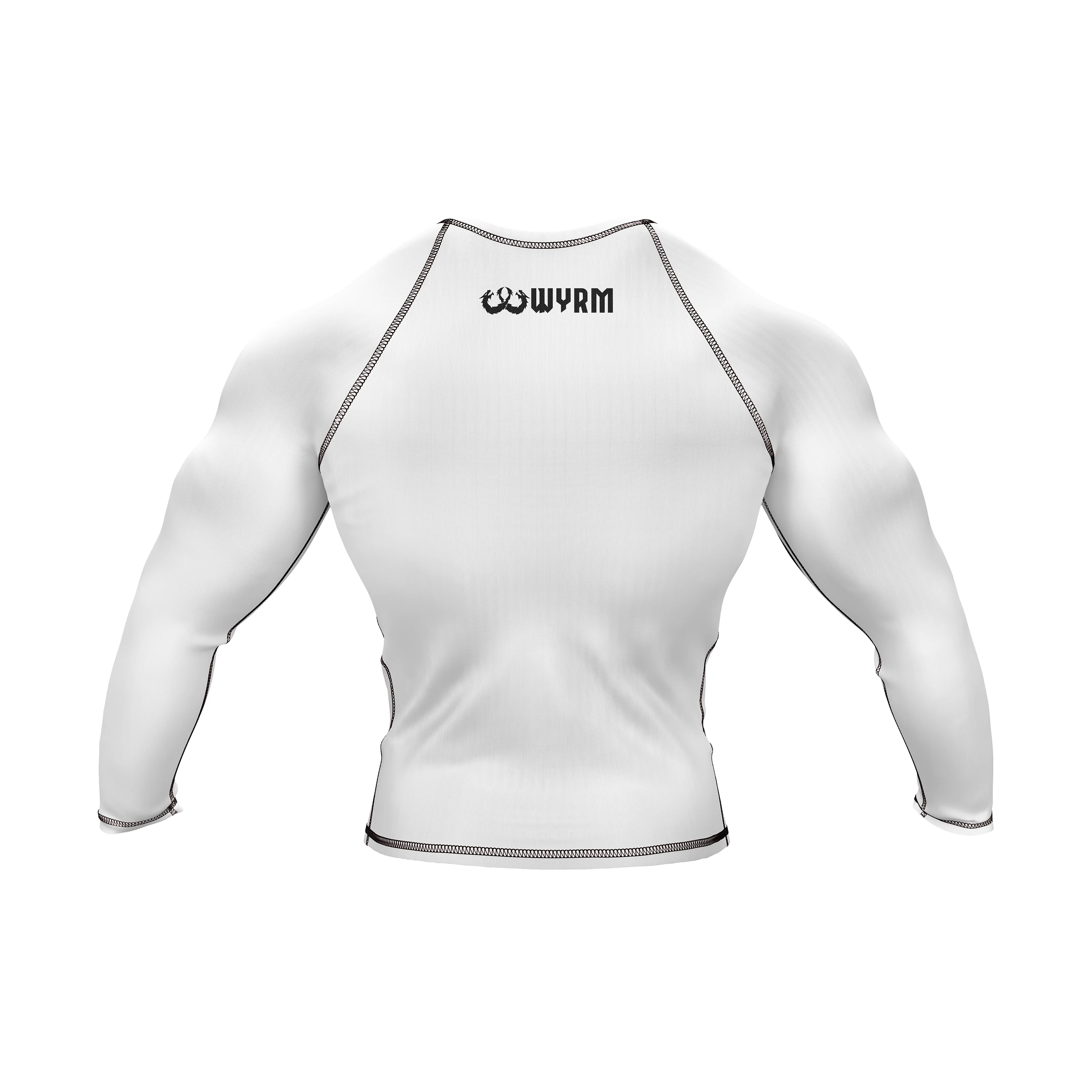 WYRM Basic White Compression Top - Image 2